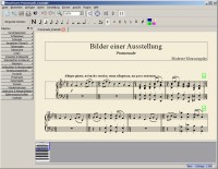 Screenshot MuseScore, freies Notensatzprogramm