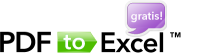 Logo PDFtoExcel