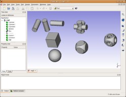 Screenshot FreeCAD