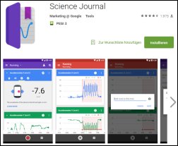 App Science Journal